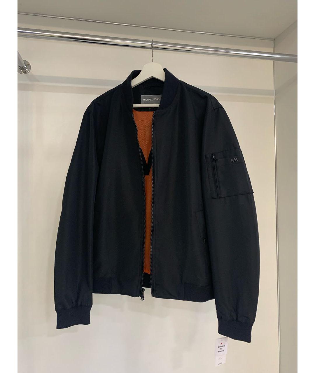 MICHAEL KORS Черная полиэстеровая куртка, фото 8