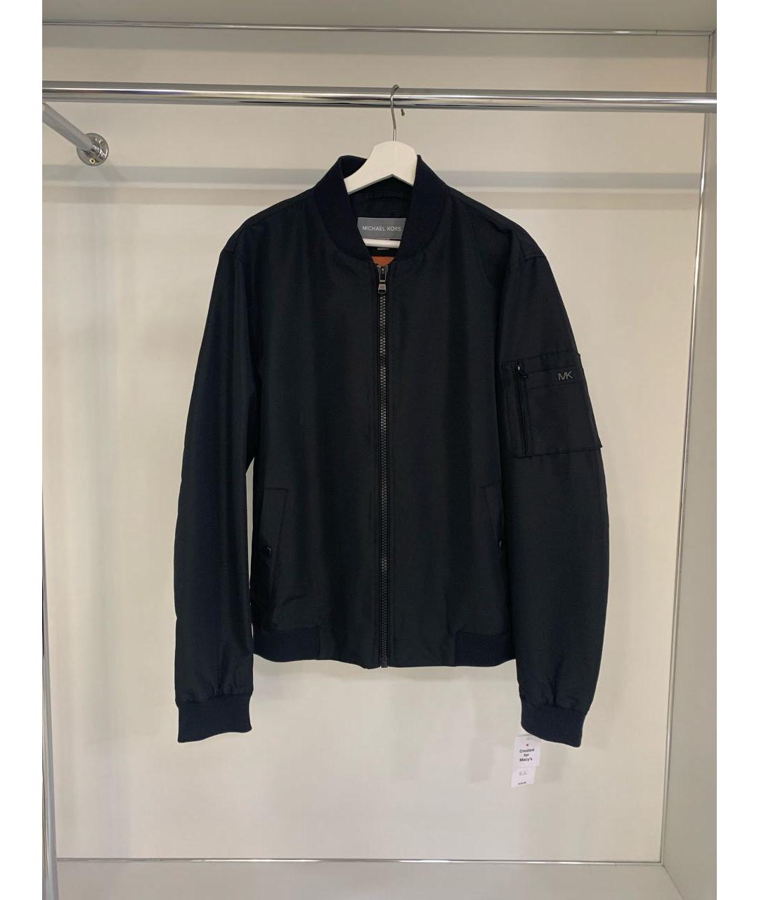 MICHAEL KORS Черная полиэстеровая куртка, фото 9