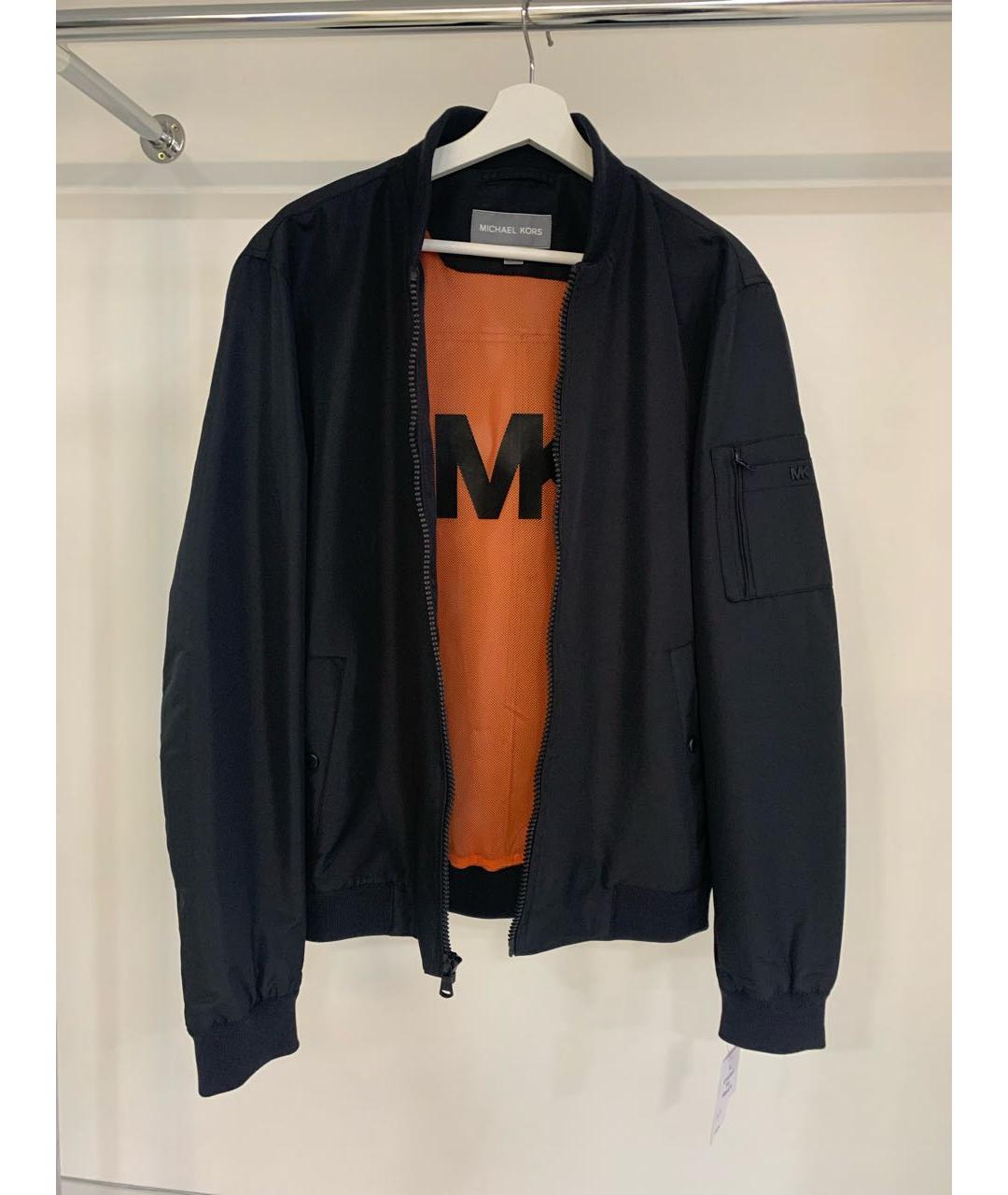 MICHAEL KORS Черная полиэстеровая куртка, фото 3