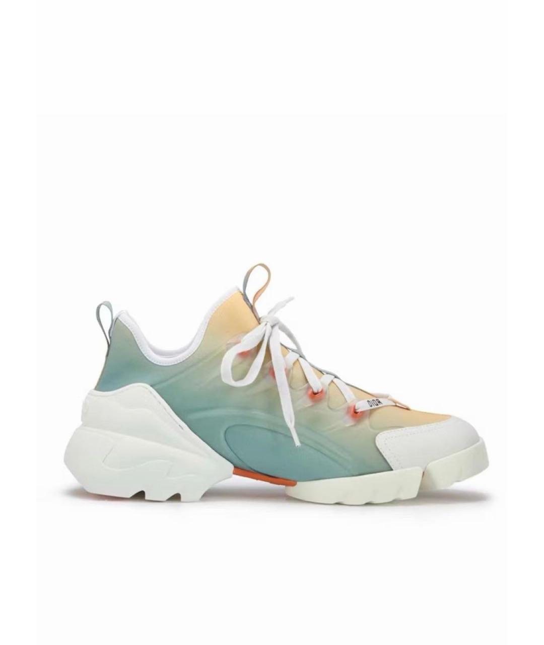 CHRISTIAN DIOR Мульти текстильные кроссовки, фото 9