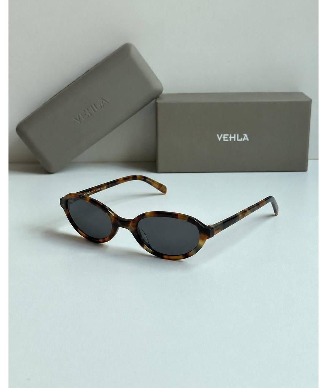 Vehla Коричневые пластиковые солнцезащитные очки, фото 5