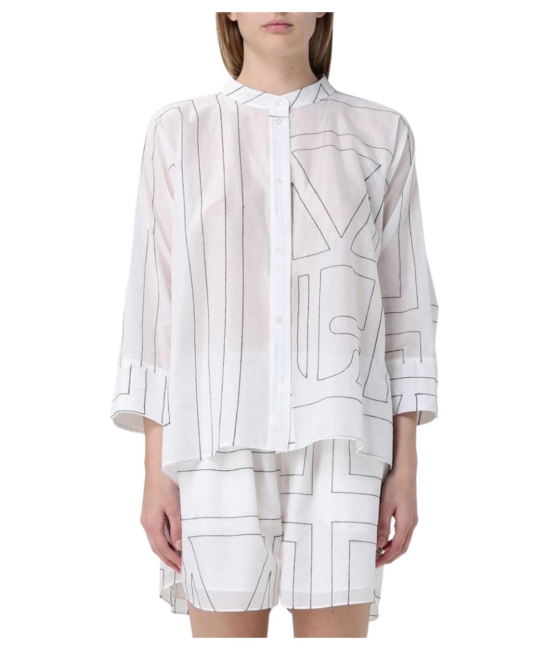 MEIMEIJ Белая хлопковая рубашка, фото 1