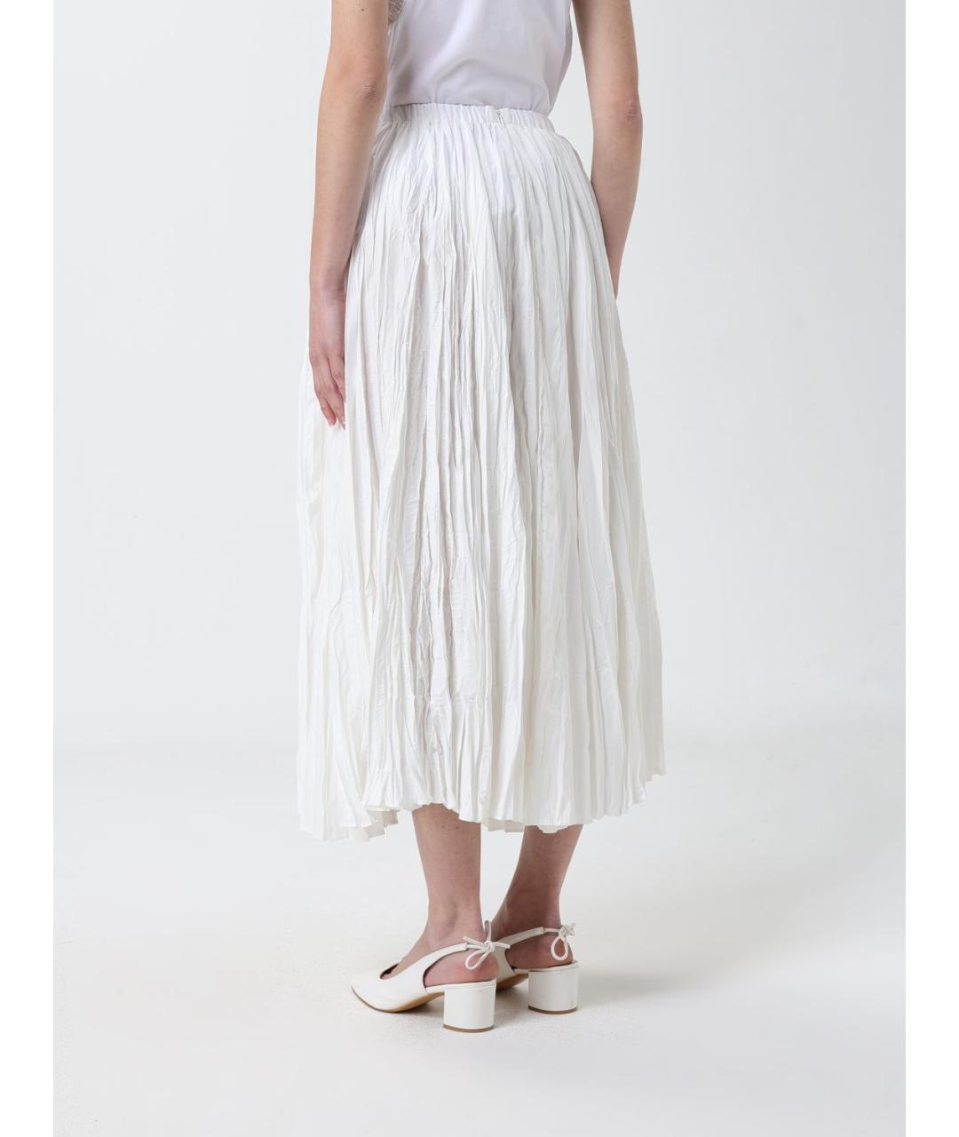 MEIMEIJ Белая юбка миди, фото 2