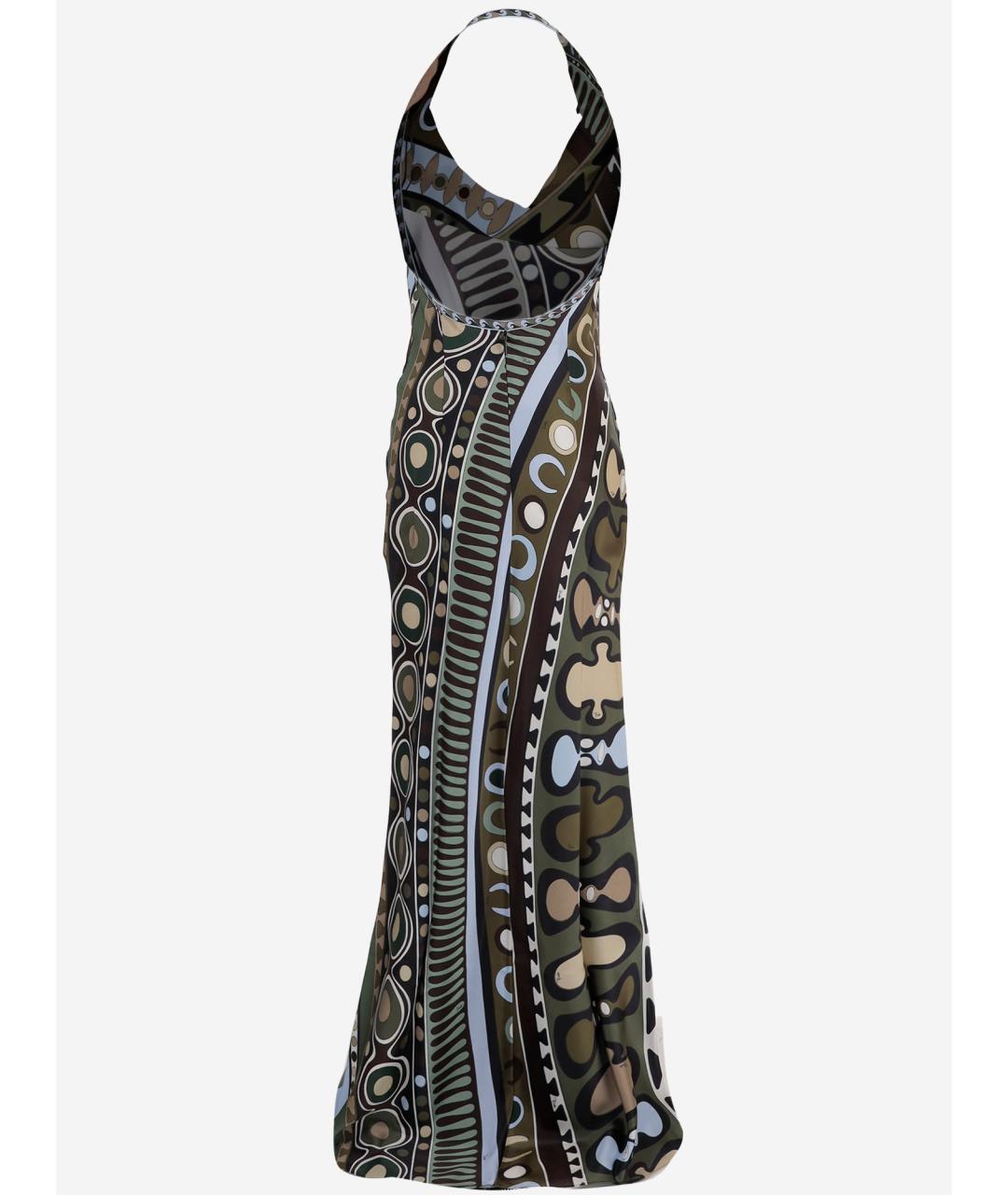 EMILIO PUCCI Мульти вискозное вечернее платье, фото 2