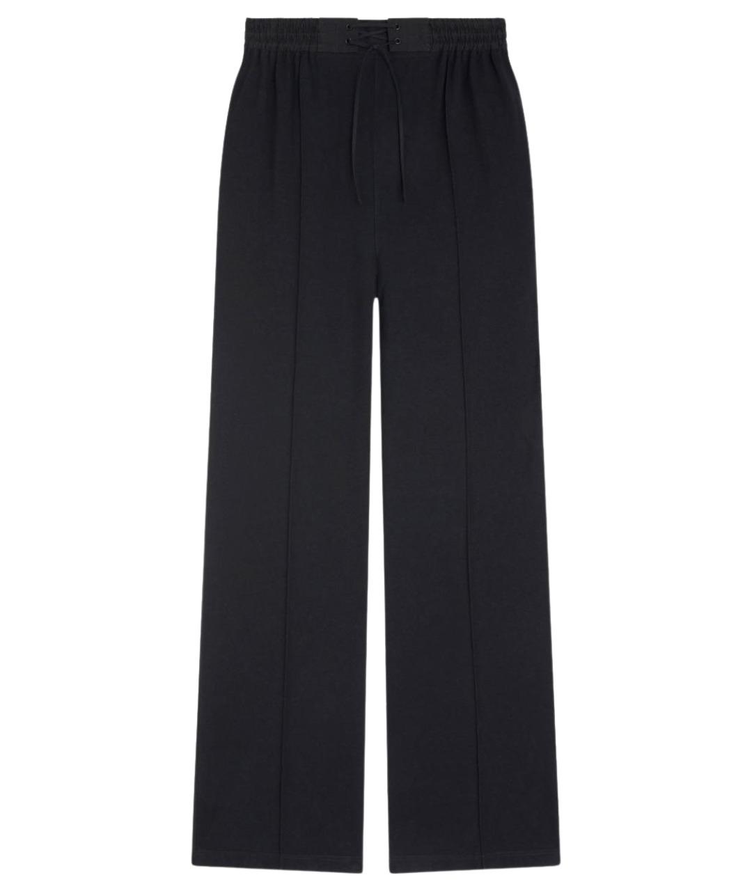 PHOEBE PHILO Черные прямые брюки, фото 1