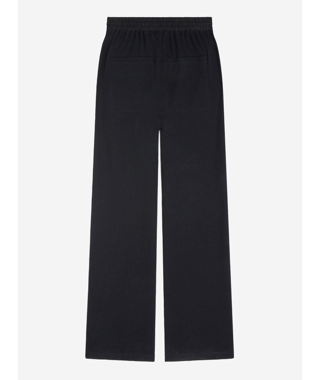 PHOEBE PHILO Черные прямые брюки, фото 2