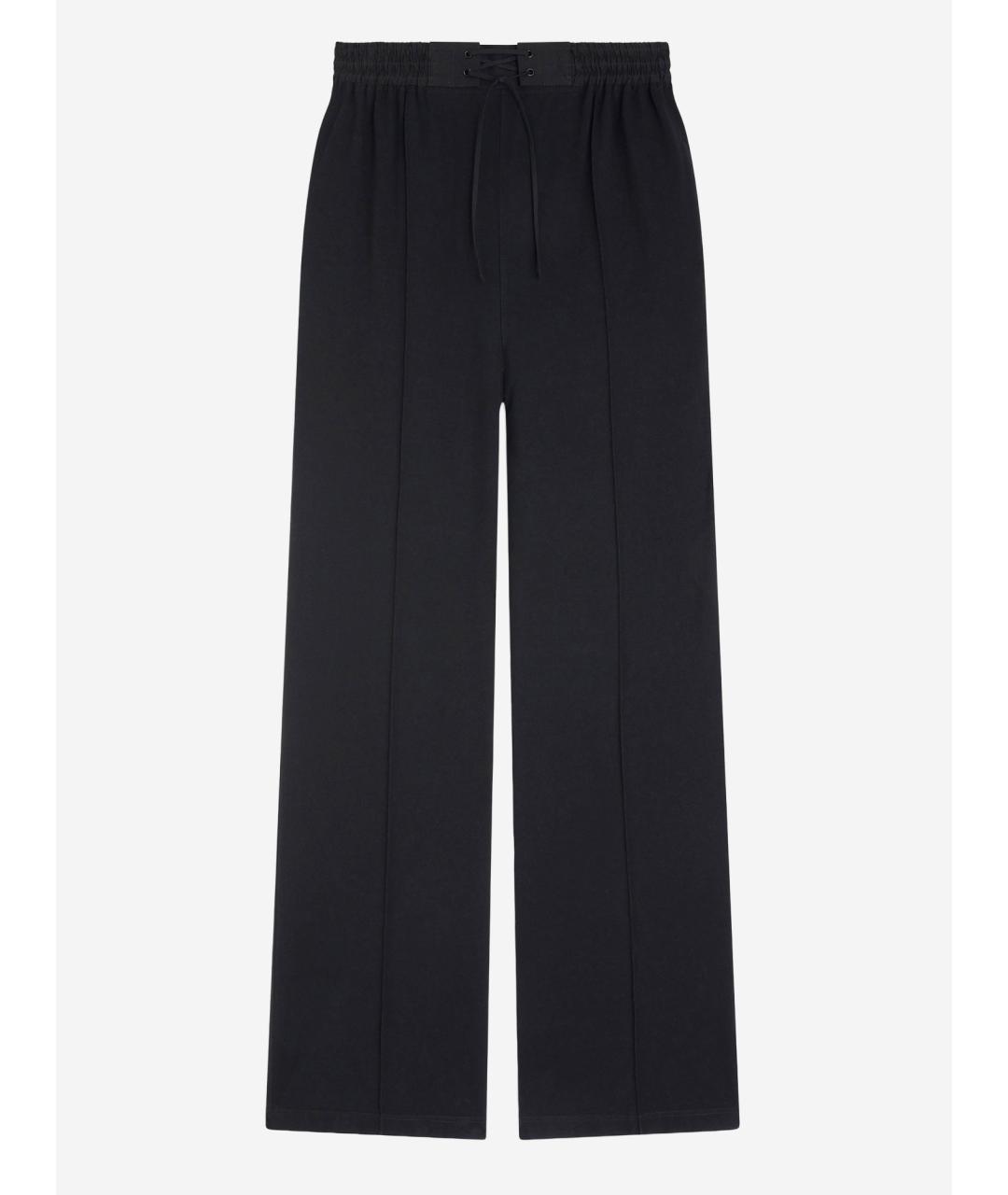 PHOEBE PHILO Черные прямые брюки, фото 4