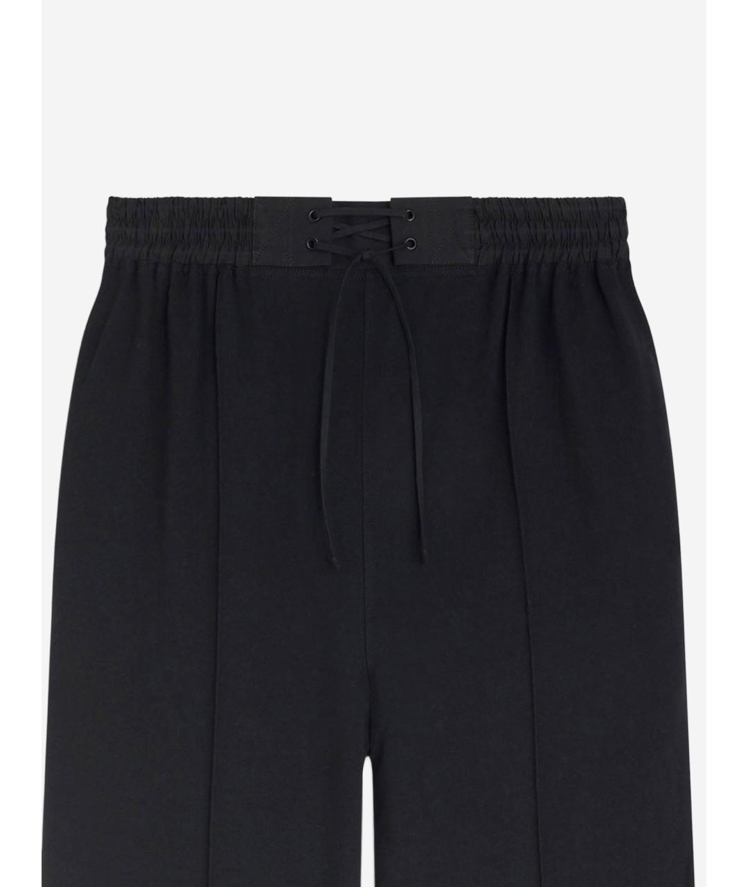 PHOEBE PHILO Черные прямые брюки, фото 3