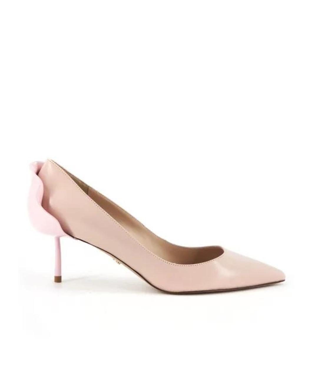 LE SILLA Розовые кожаные туфли, фото 4