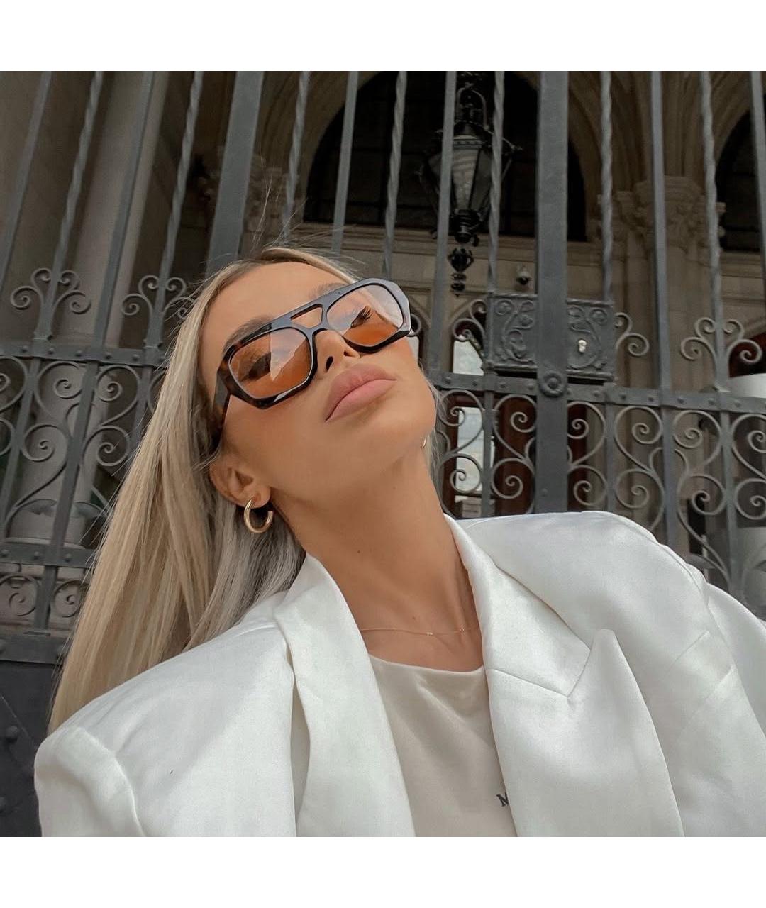 Vehla Коричневые пластиковые солнцезащитные очки, фото 8