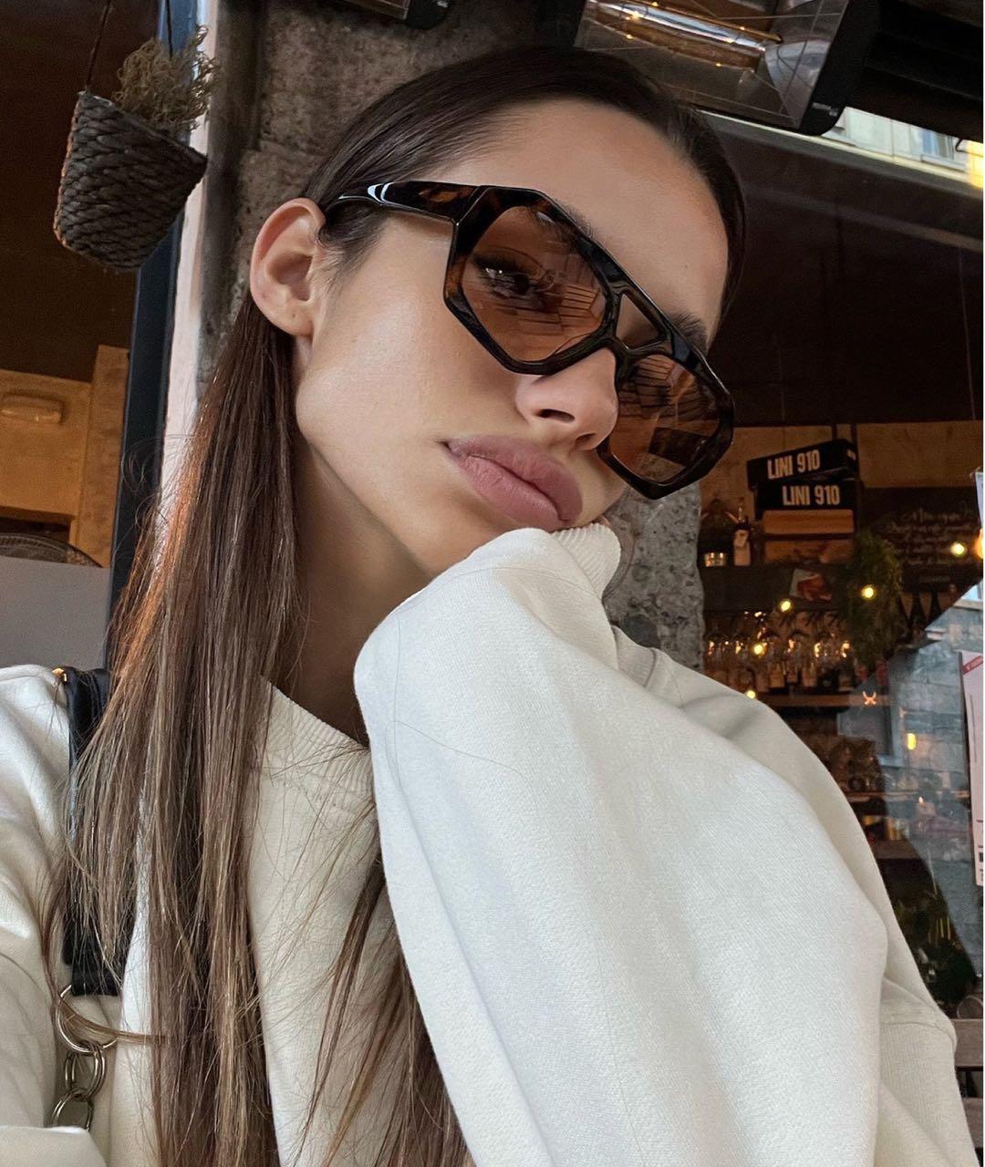 Vehla Коричневые пластиковые солнцезащитные очки, фото 3