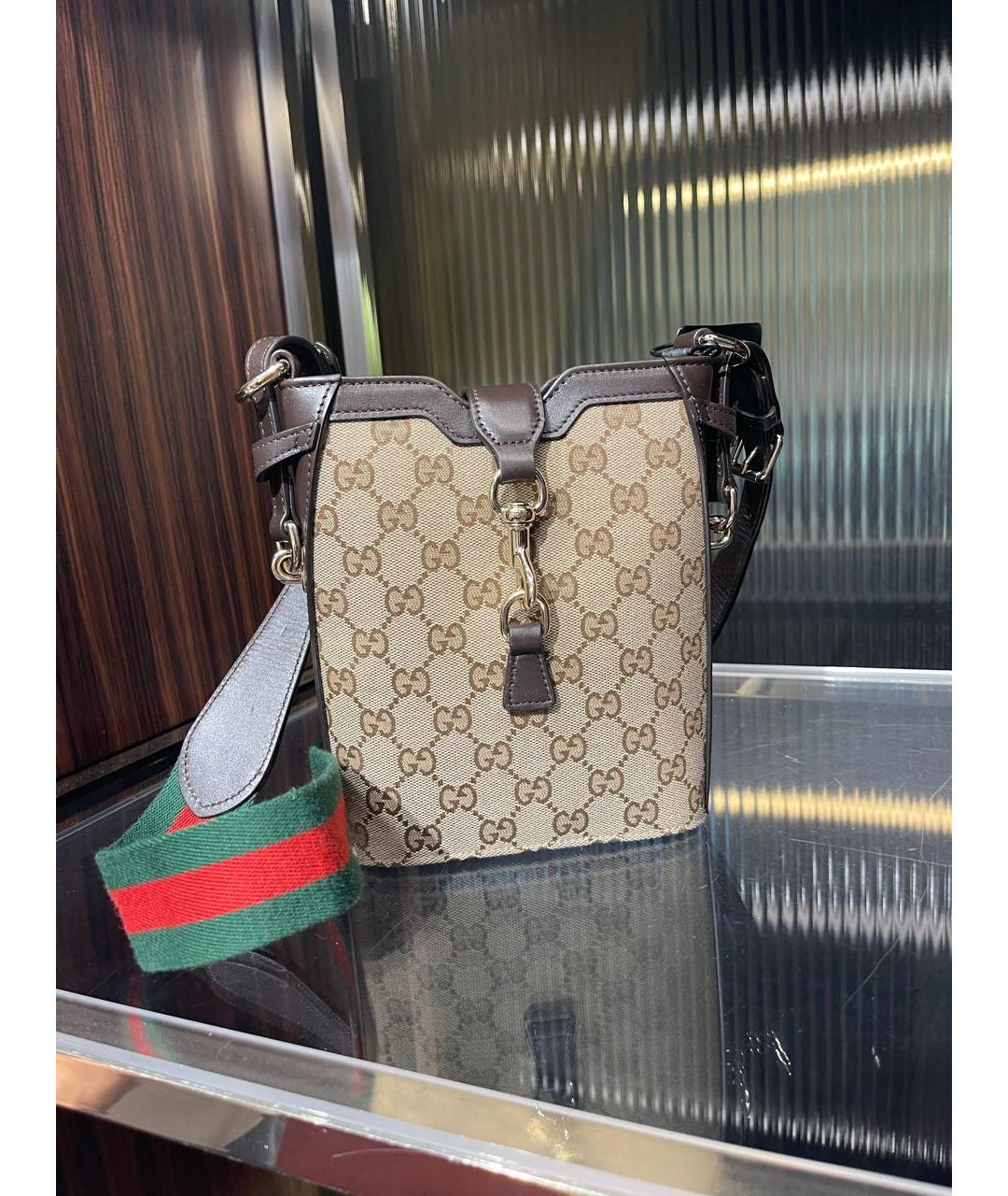 GUCCI Коричневая сумка через плечо, фото 2