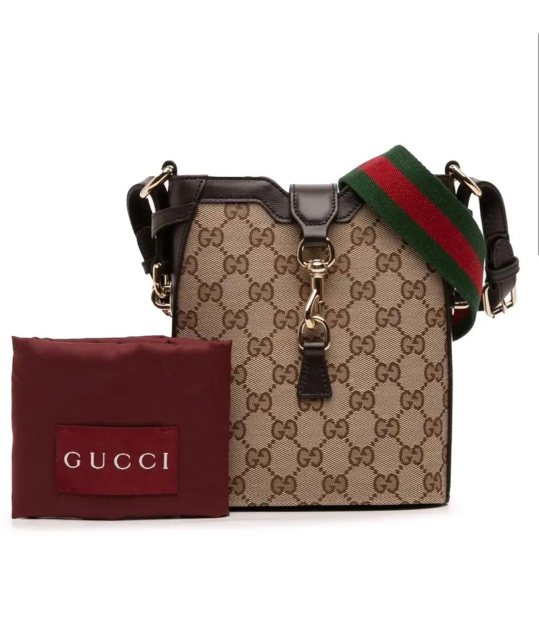 GUCCI Коричневая сумка через плечо, фото 9