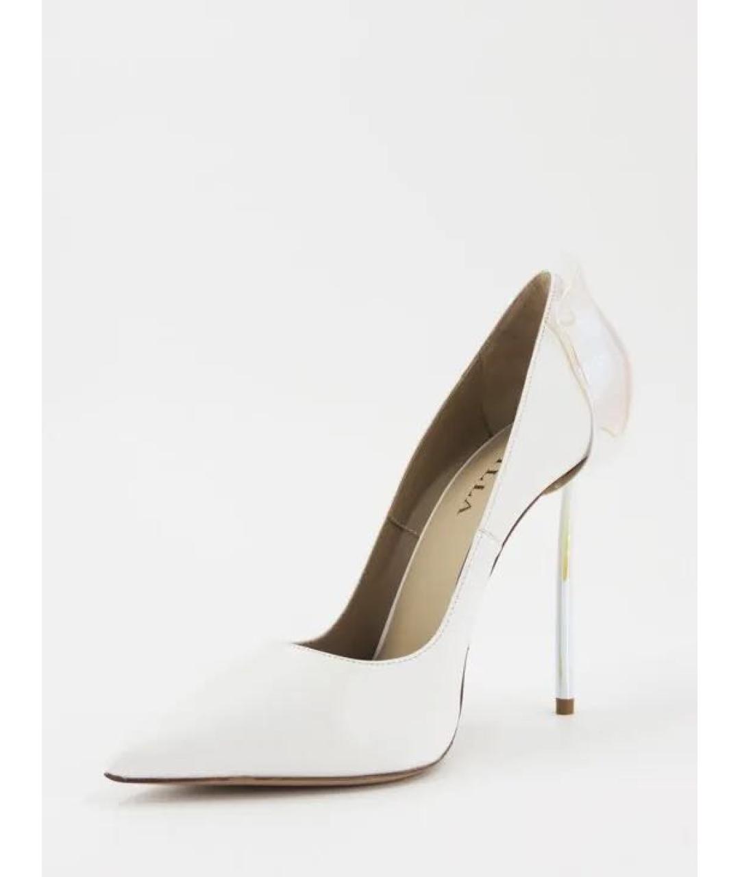 LE SILLA Белые кожаные туфли, фото 2