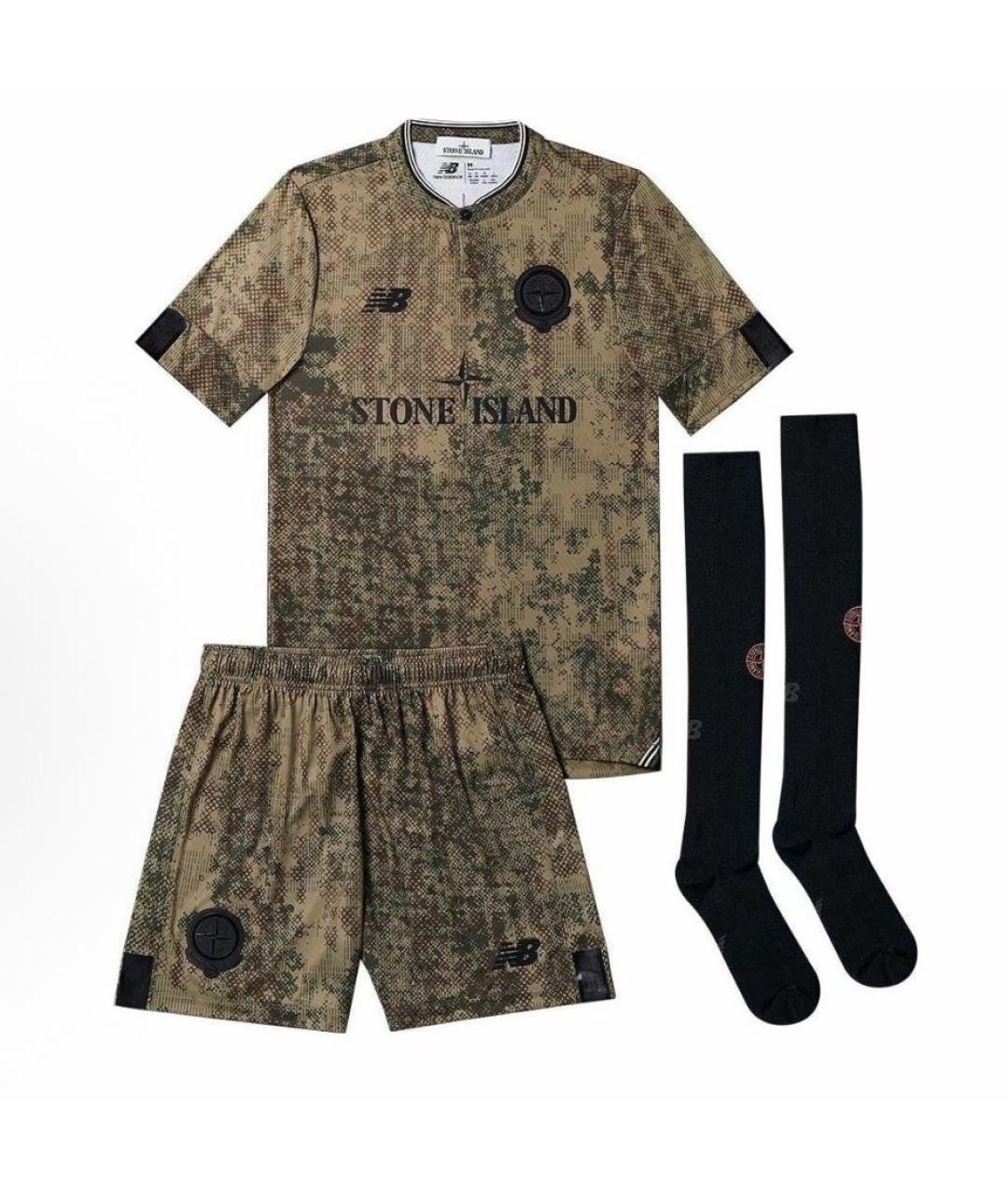 STONE ISLAND Хаки спортивный костюм, фото 6
