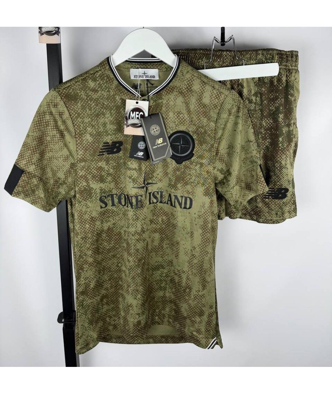 STONE ISLAND Хаки спортивный костюм, фото 2