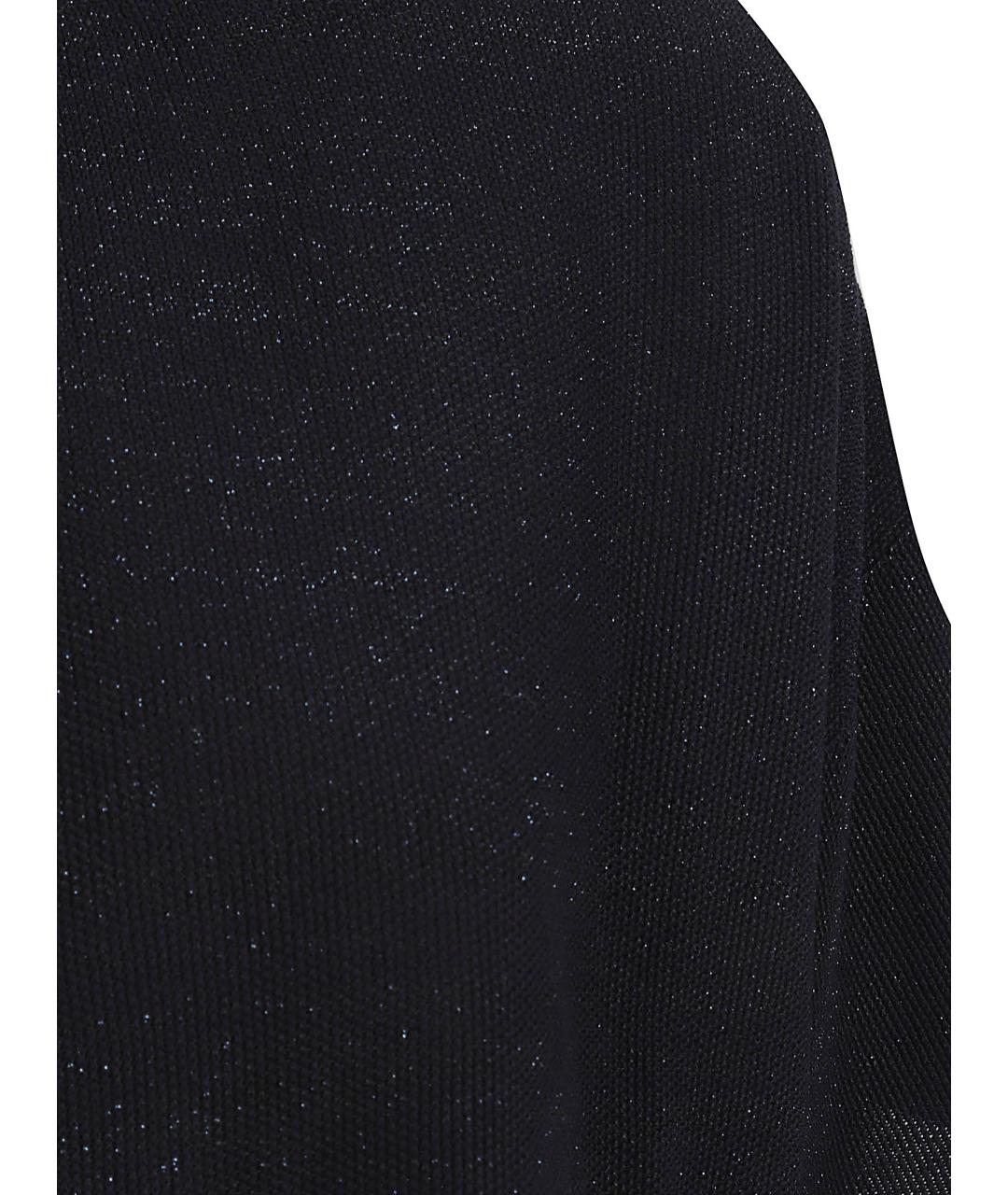 FABIANA FILIPPI Черный хлопковый джемпер / свитер, фото 2