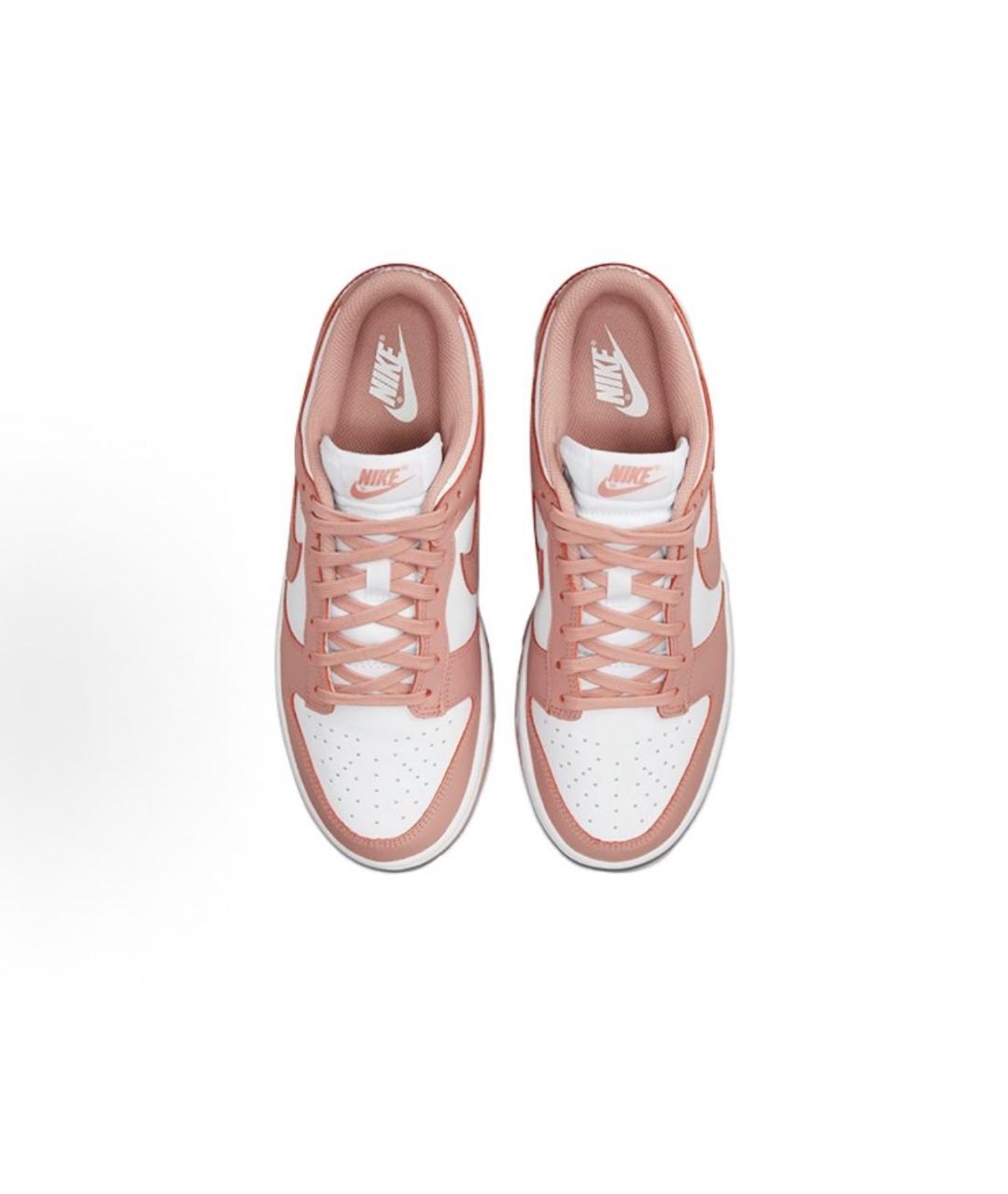 NIKE Розовые кожаные кроссовки, фото 7