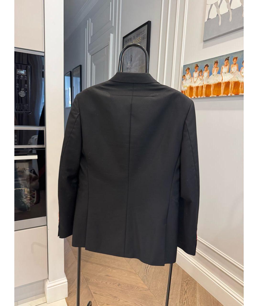 GIVENCHY Черный шерстяной пиджак, фото 2