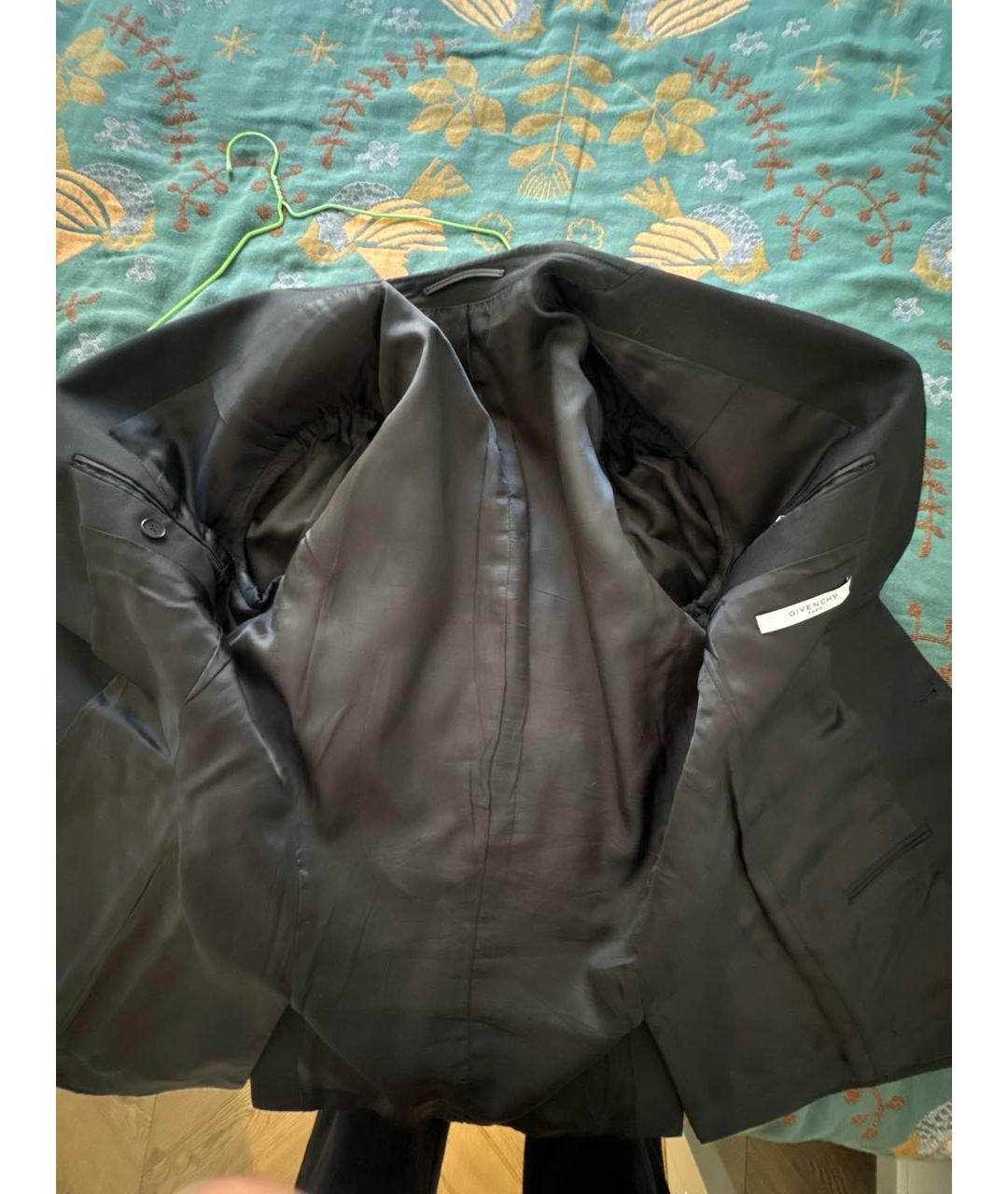 GIVENCHY Черный шерстяной пиджак, фото 3