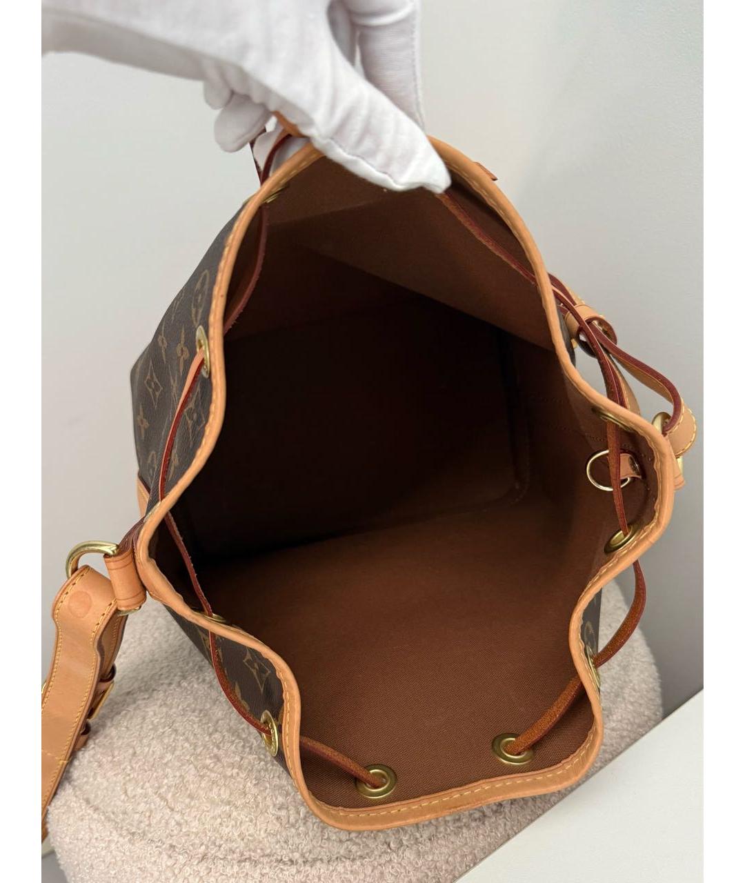 LOUIS VUITTON Коричневая сумка через плечо, фото 8