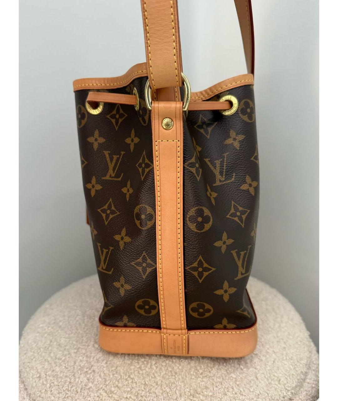 LOUIS VUITTON Коричневая сумка через плечо, фото 4