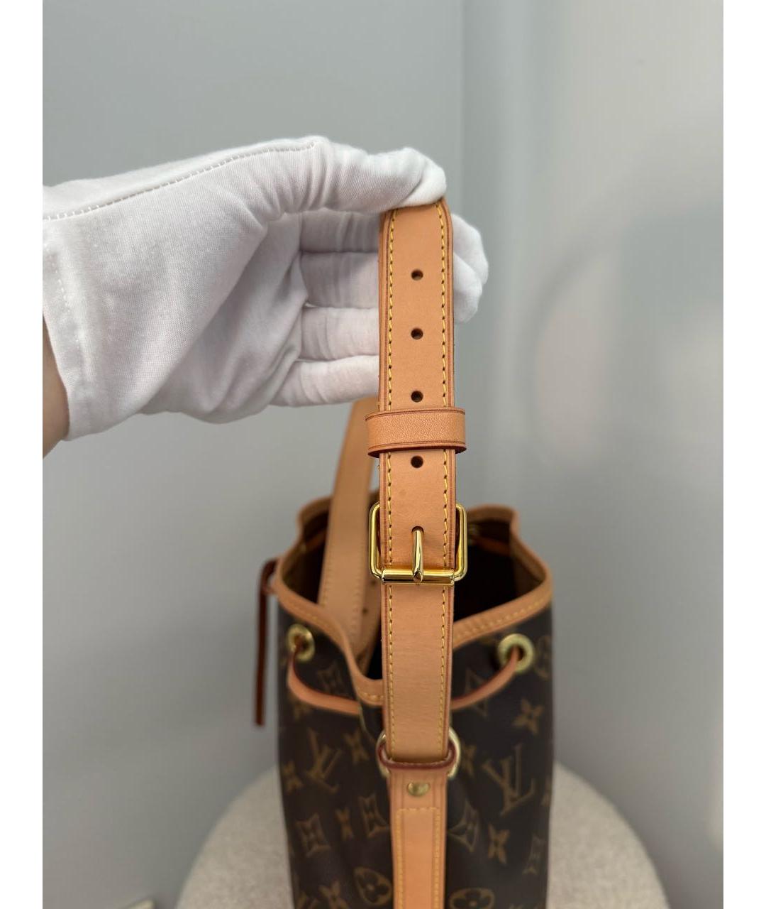 LOUIS VUITTON Коричневая сумка через плечо, фото 6