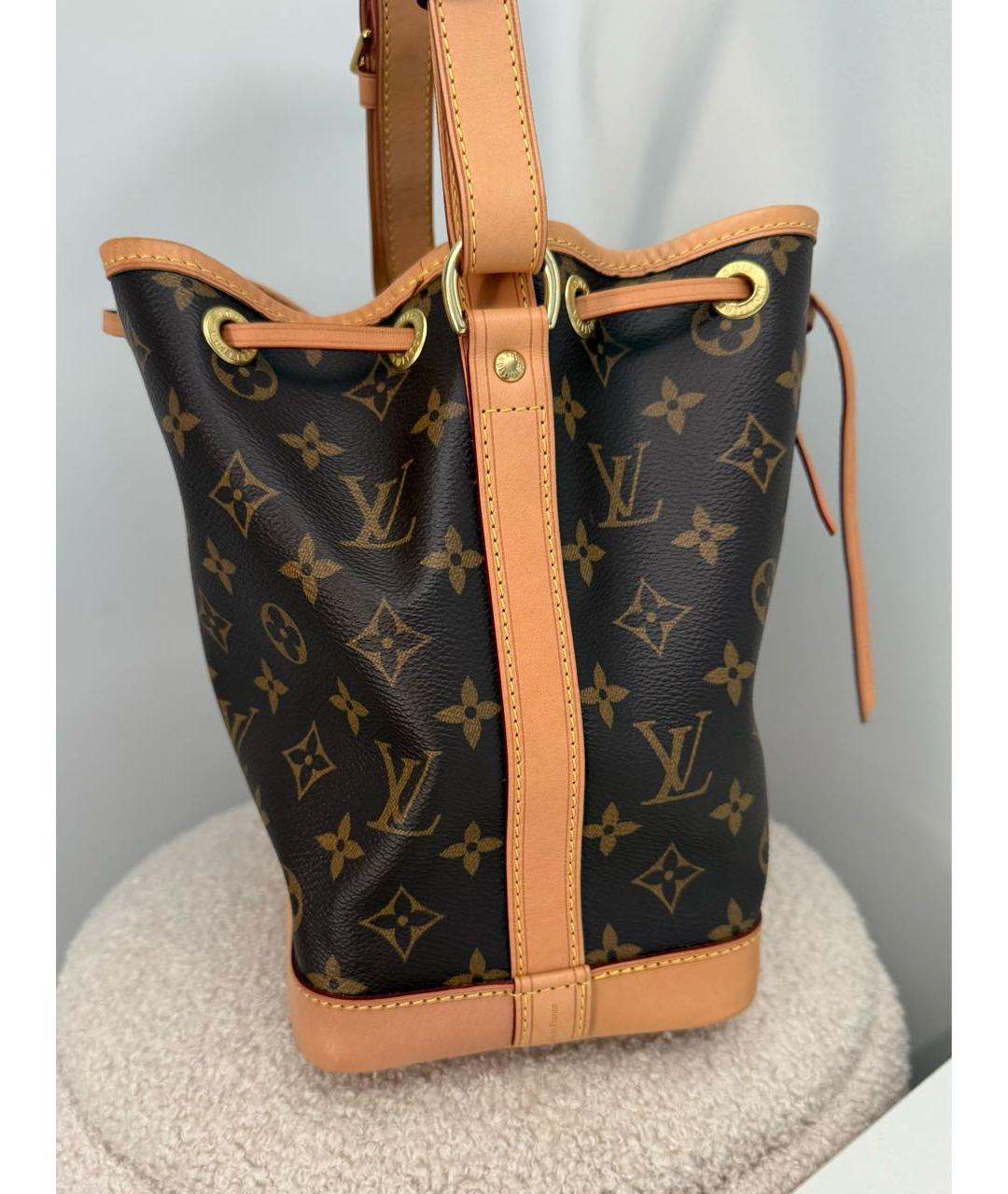 LOUIS VUITTON Коричневая сумка через плечо, фото 3