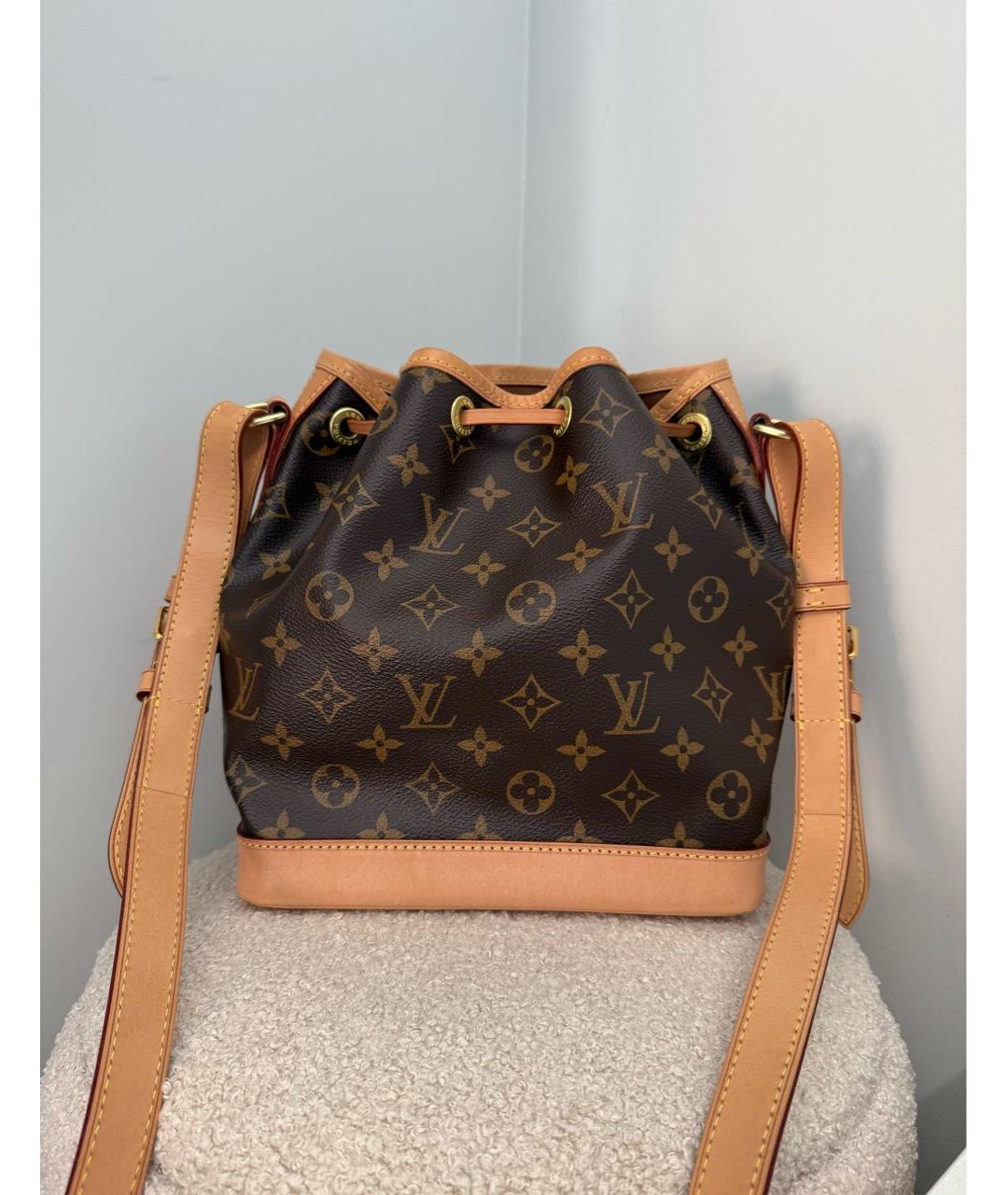 LOUIS VUITTON Коричневая сумка через плечо, фото 2