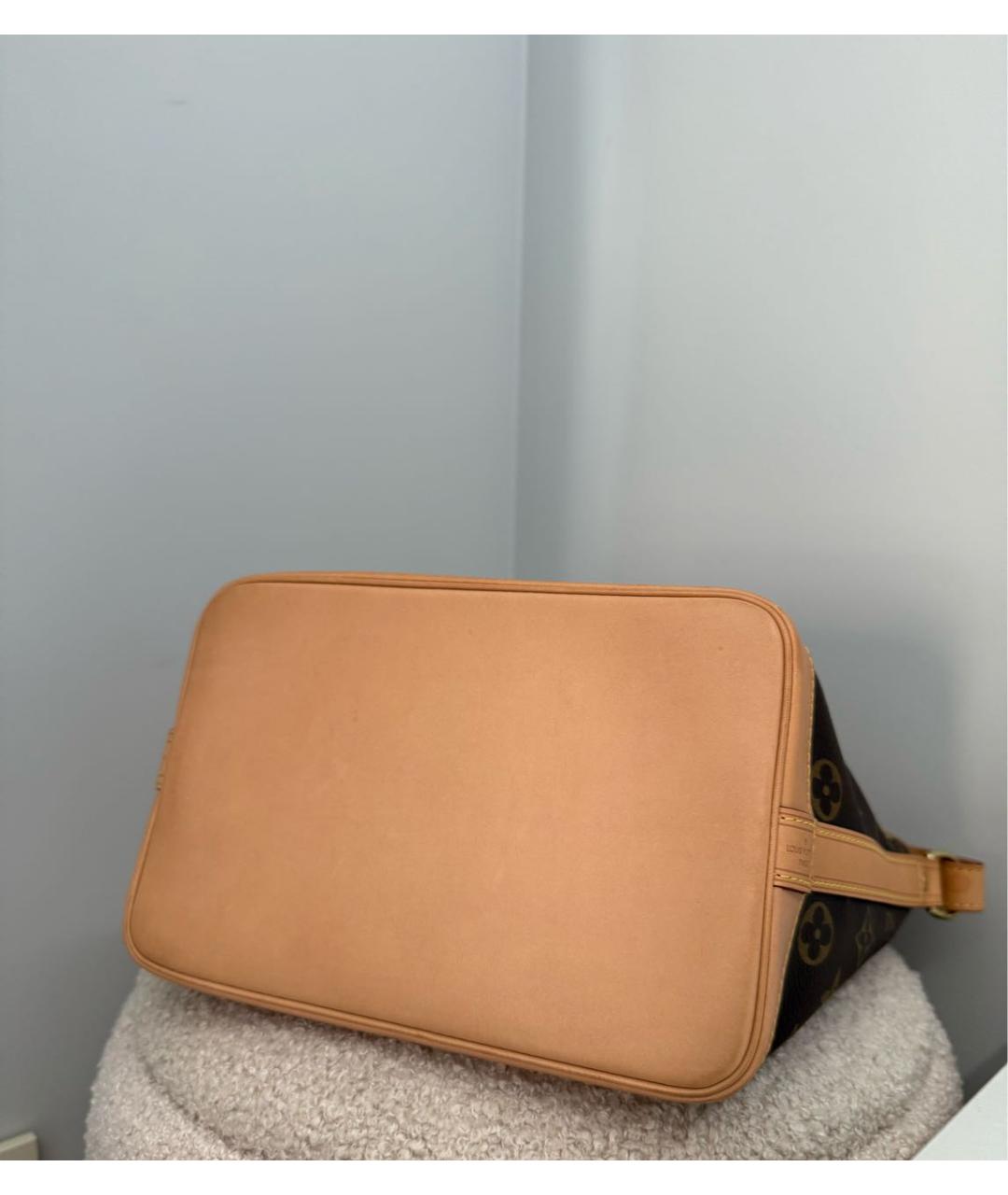 LOUIS VUITTON Коричневая сумка через плечо, фото 5