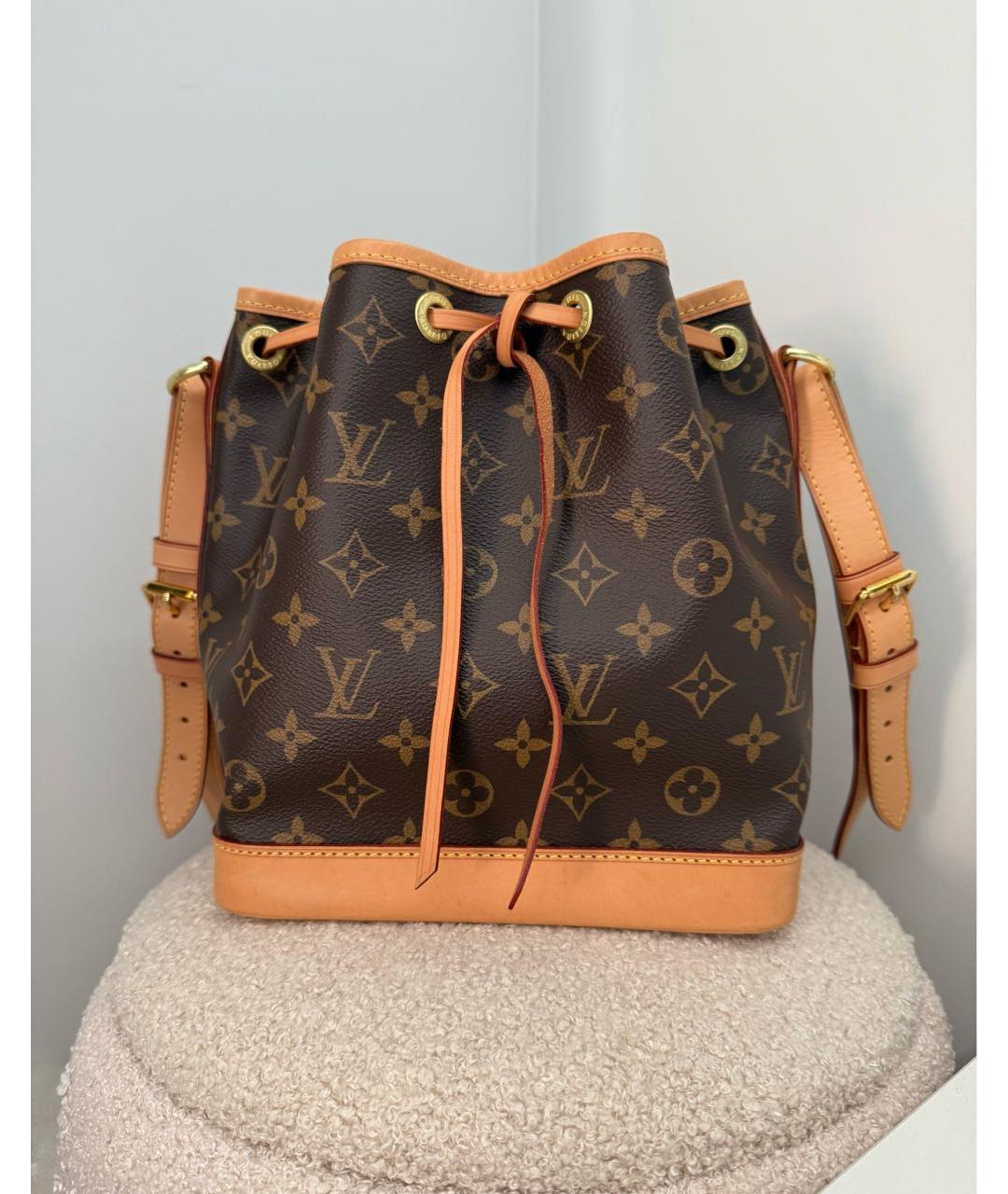 LOUIS VUITTON Коричневая сумка через плечо, фото 9