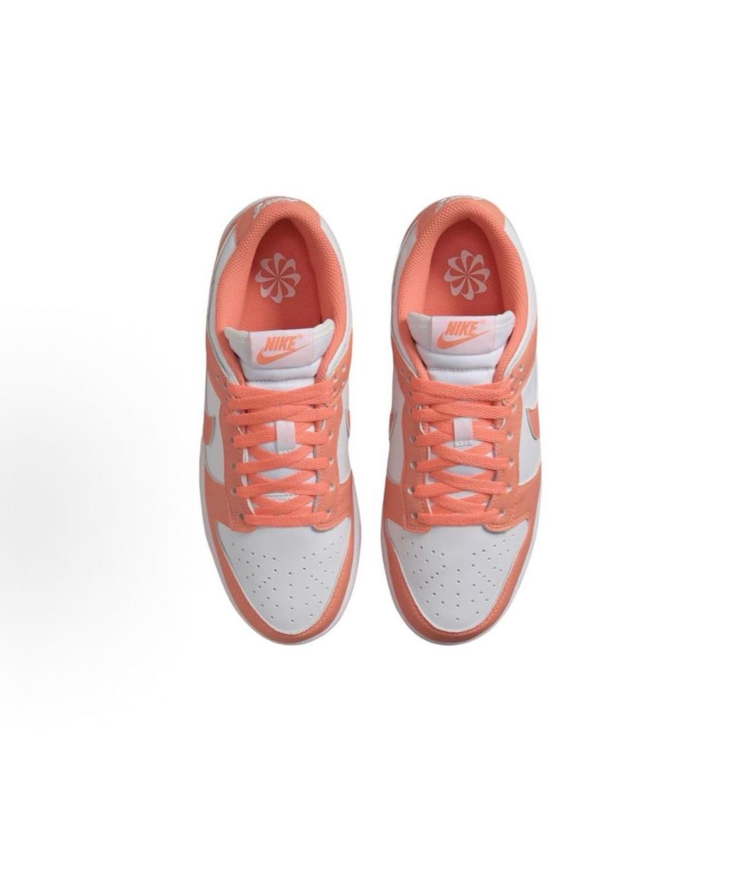 NIKE Коралловые кожаные кроссовки, фото 4