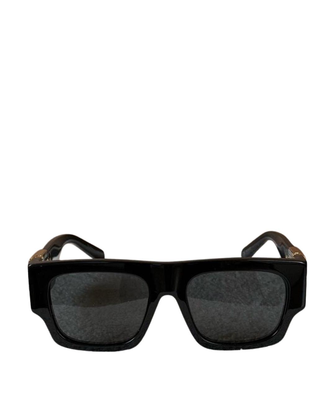 LOUIS VUITTON Черные пластиковые солнцезащитные очки, фото 1