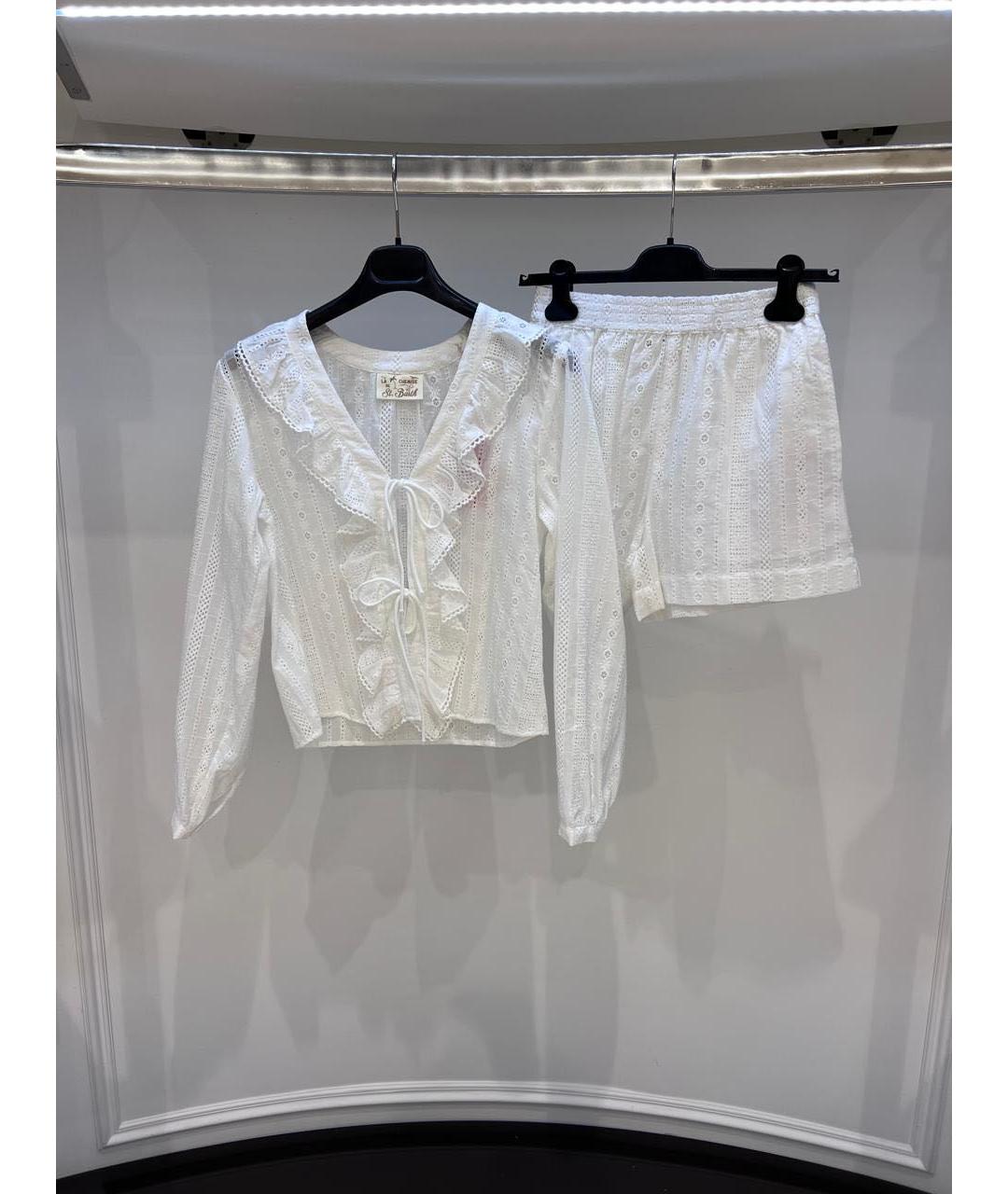 MC2 SAINT BARTH Белый костюм с брюками, фото 2