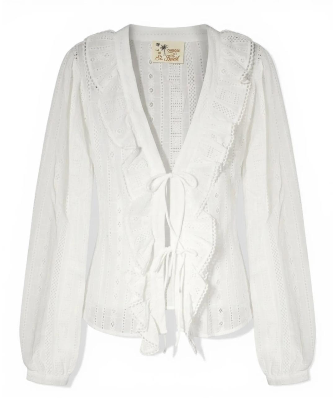 MC2 SAINT BARTH Белый костюм с брюками, фото 4