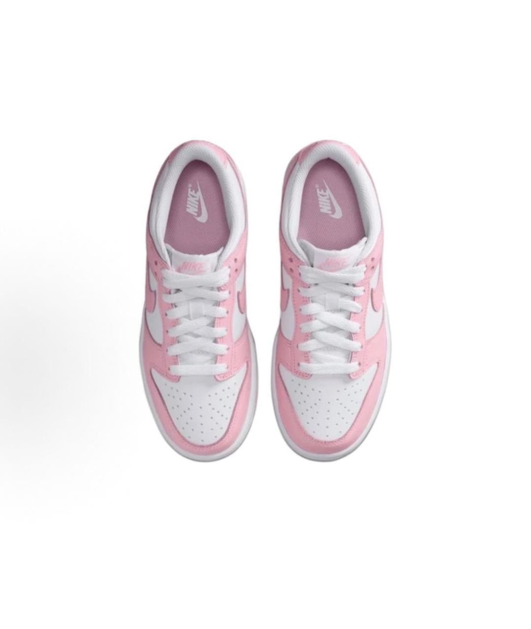 NIKE Розовые кожаные кроссовки, фото 3