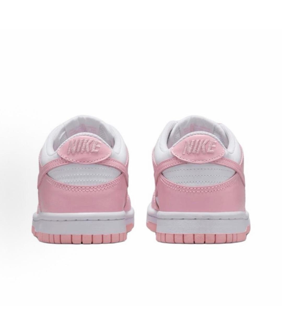 NIKE Розовые кожаные кроссовки, фото 4