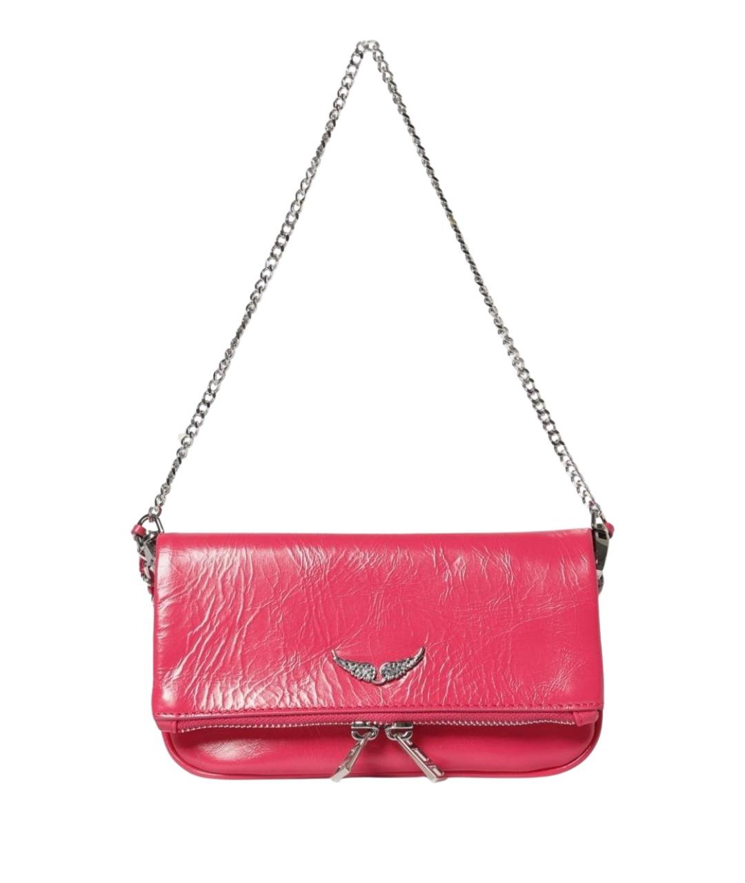 ZADIG & VOLTAIRE Розовая сумка через плечо, фото 1