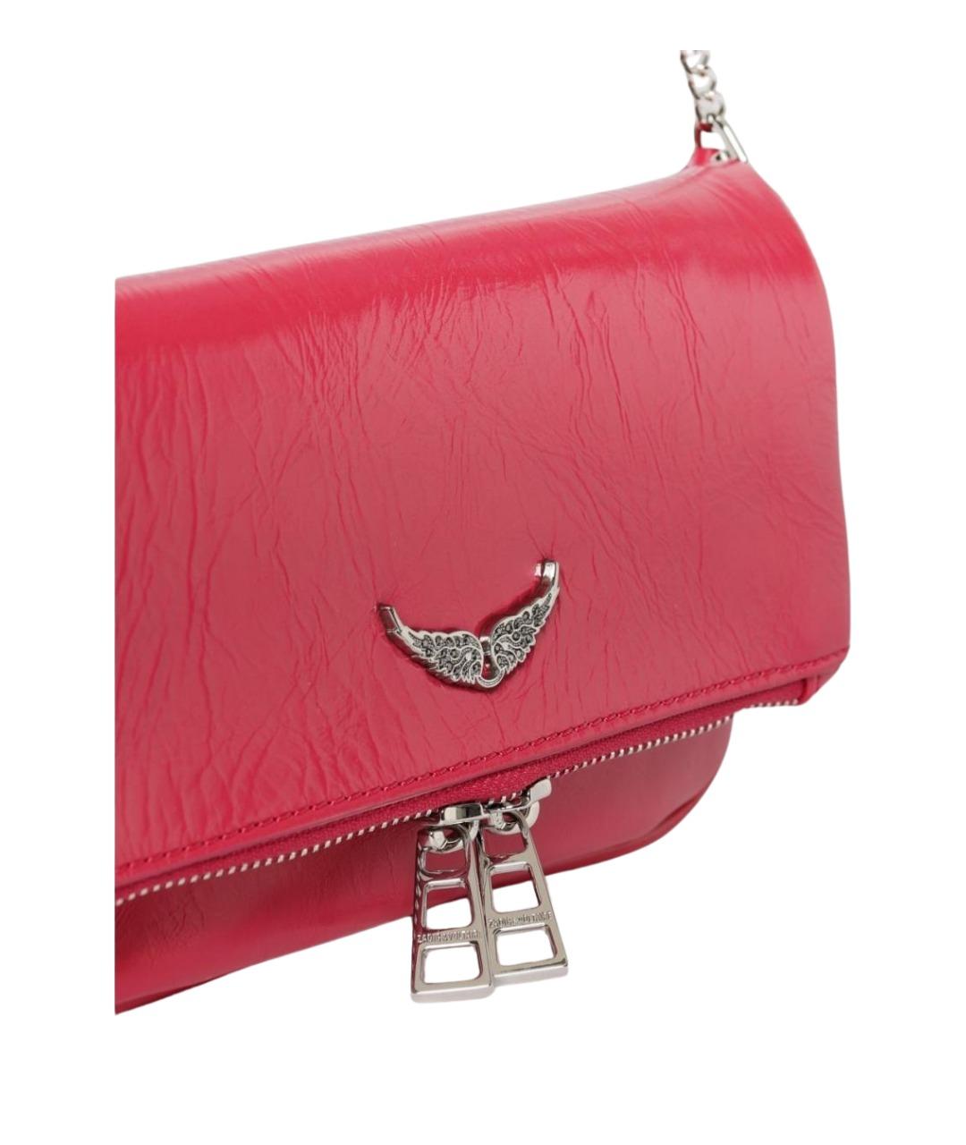 ZADIG & VOLTAIRE Розовая сумка через плечо, фото 3