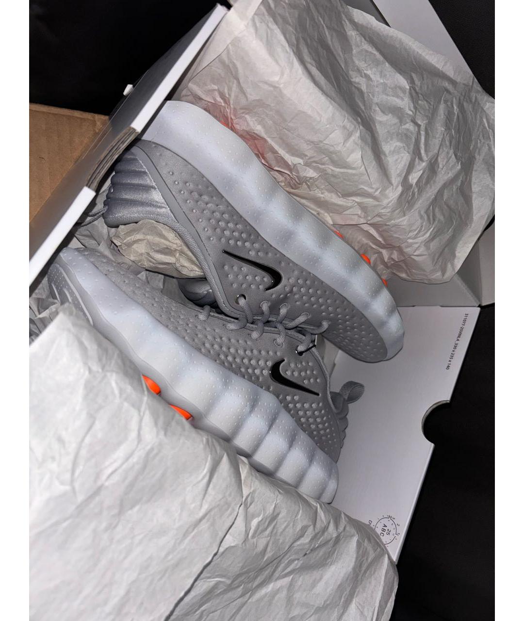 NIKE Серые низкие кроссовки / кеды, фото 3