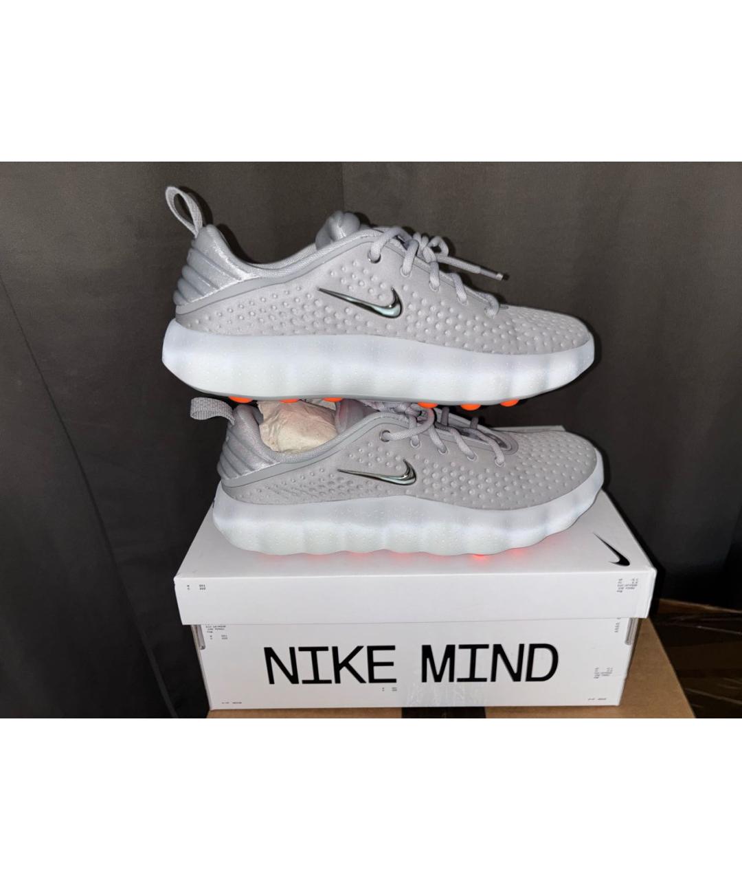 NIKE Серые низкие кроссовки / кеды, фото 9