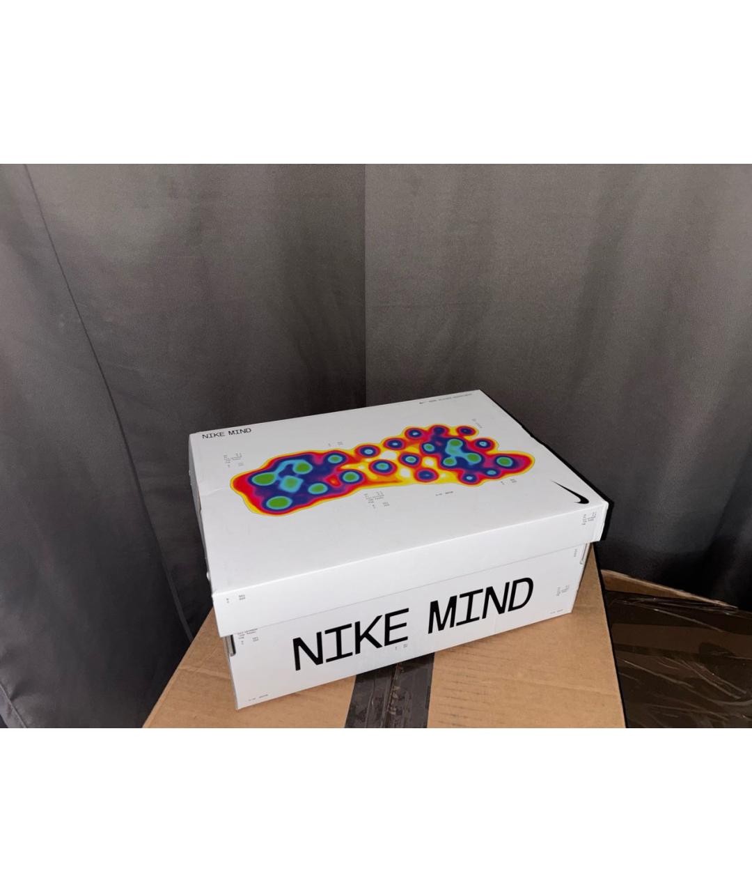 NIKE Серые низкие кроссовки / кеды, фото 4