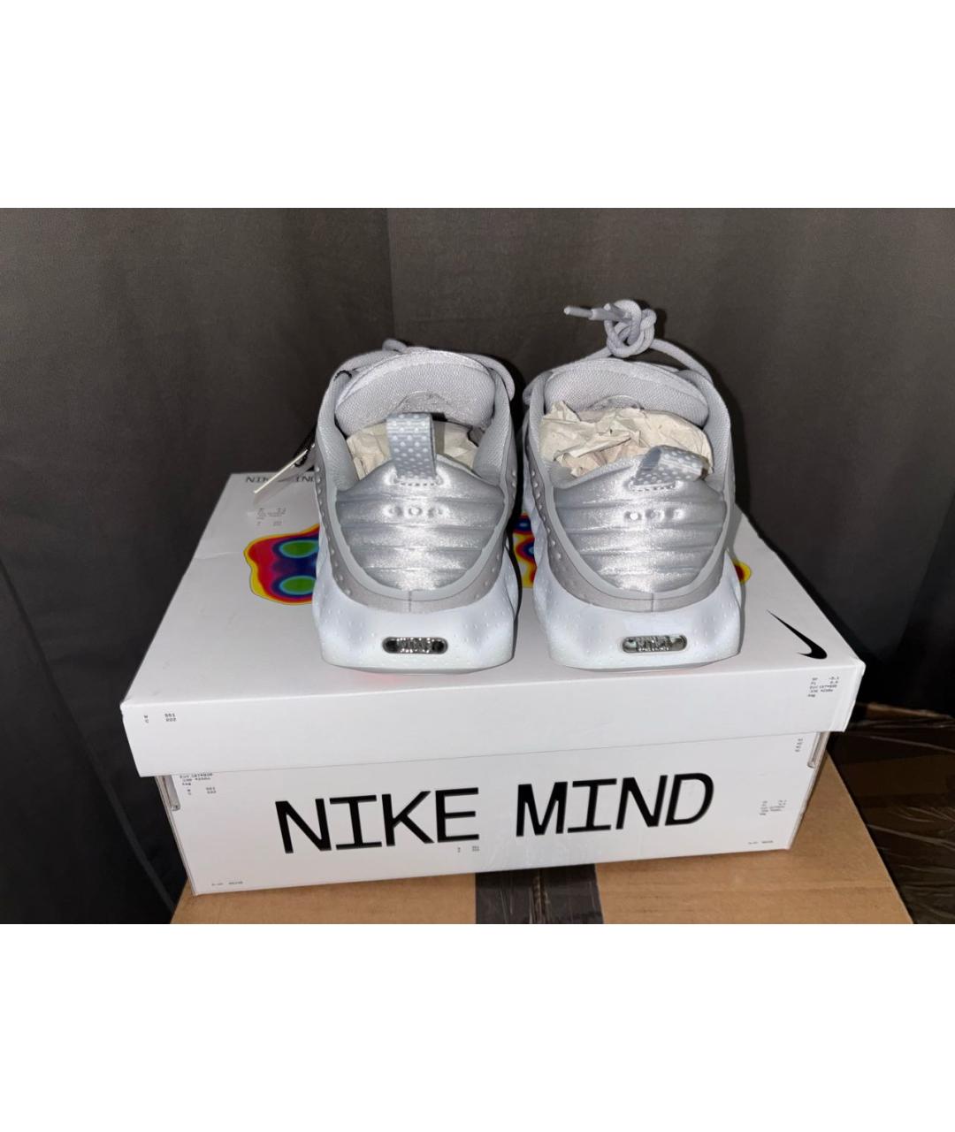 NIKE Серые низкие кроссовки / кеды, фото 8