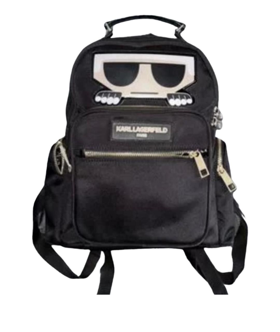 KARL LAGERFELD Черный рюкзак, фото 1