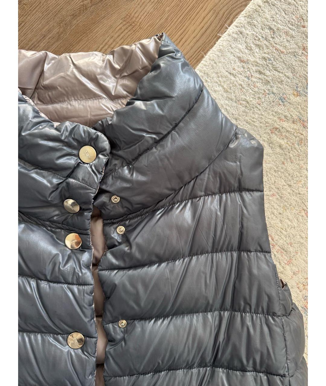 HERNO Антрацитовый жилет, фото 4