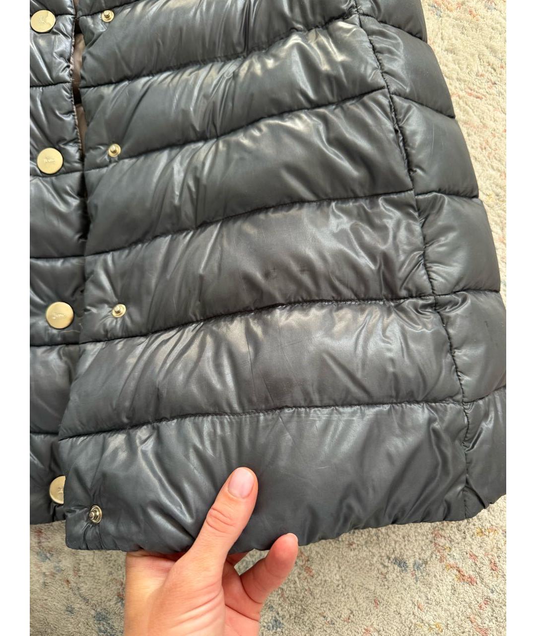 HERNO Антрацитовый жилет, фото 6