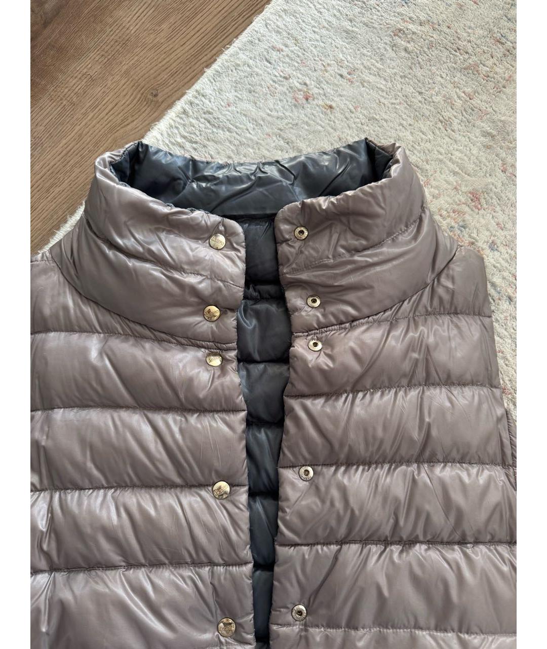 HERNO Антрацитовый жилет, фото 3