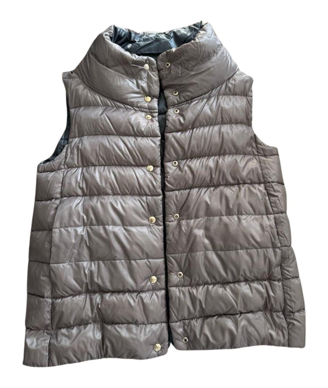 HERNO Антрацитовый жилет, фото 1