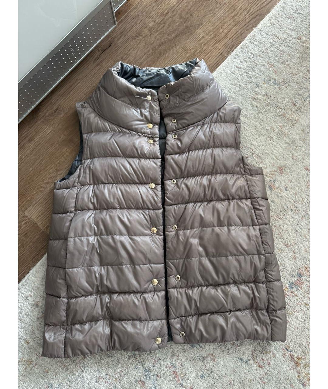 HERNO Антрацитовый жилет, фото 9