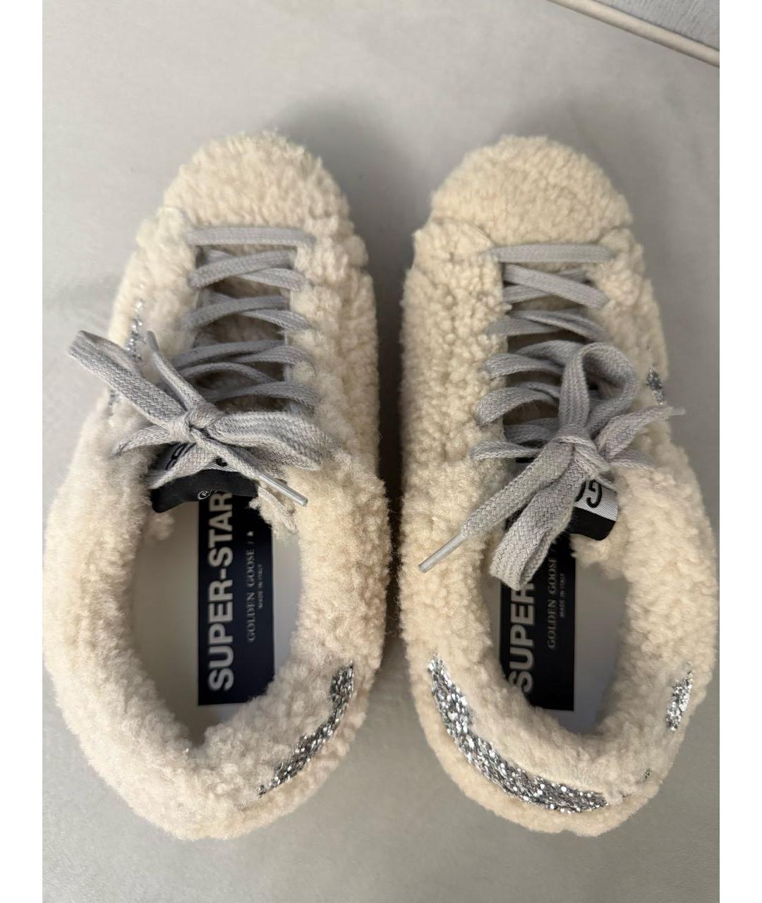 GOLDEN GOOSE DELUXE BRAND Бежевые кеды, фото 3